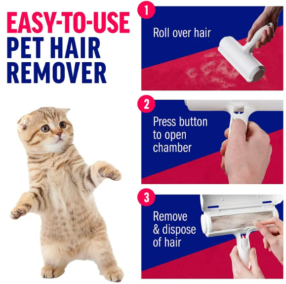 MAVUKO FurRoll™ — Reusable Pet Hair Remover