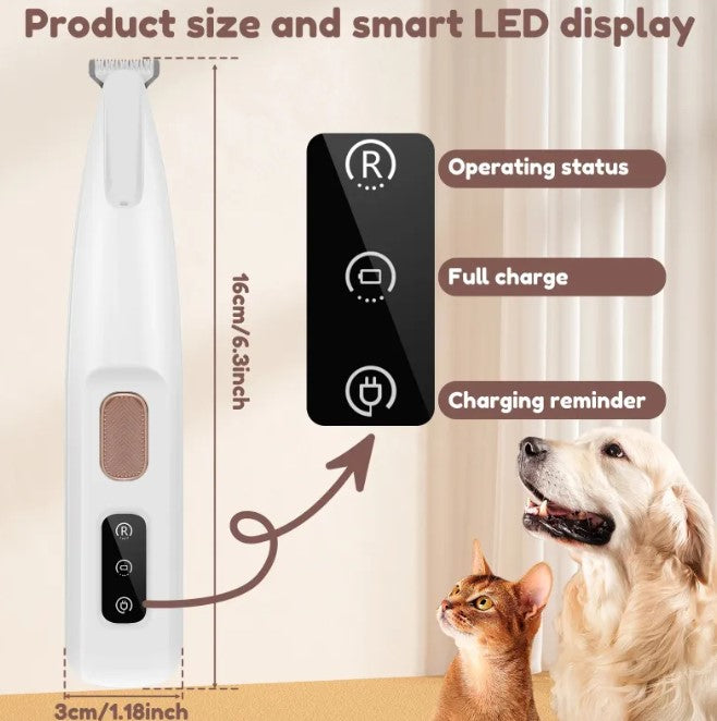 MAVUKO NailCare™ — Rechargeable Pet Nail Grinder